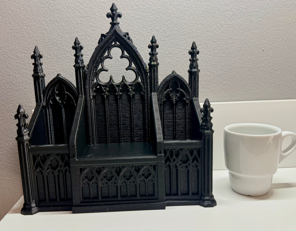 Gothic Cathedral Makeup Organizer