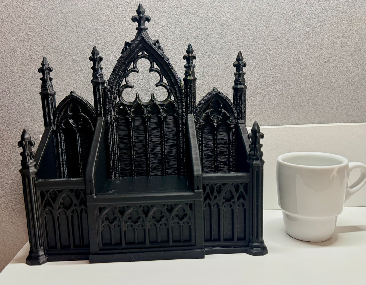 Gothic Cathedral Makeup Organizer