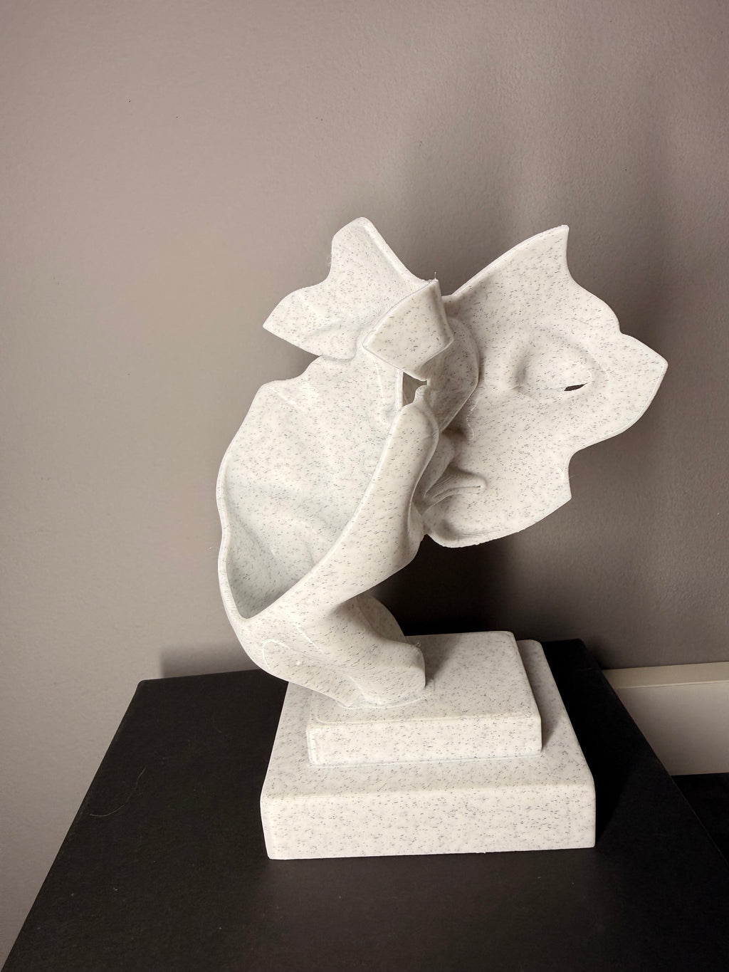 Marble Effect Figurine 15 cm – Premium 3D Printed Decorative Statue