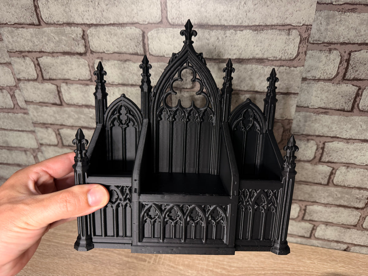 Gothic Cathedral Makeup Organizer – Larger size